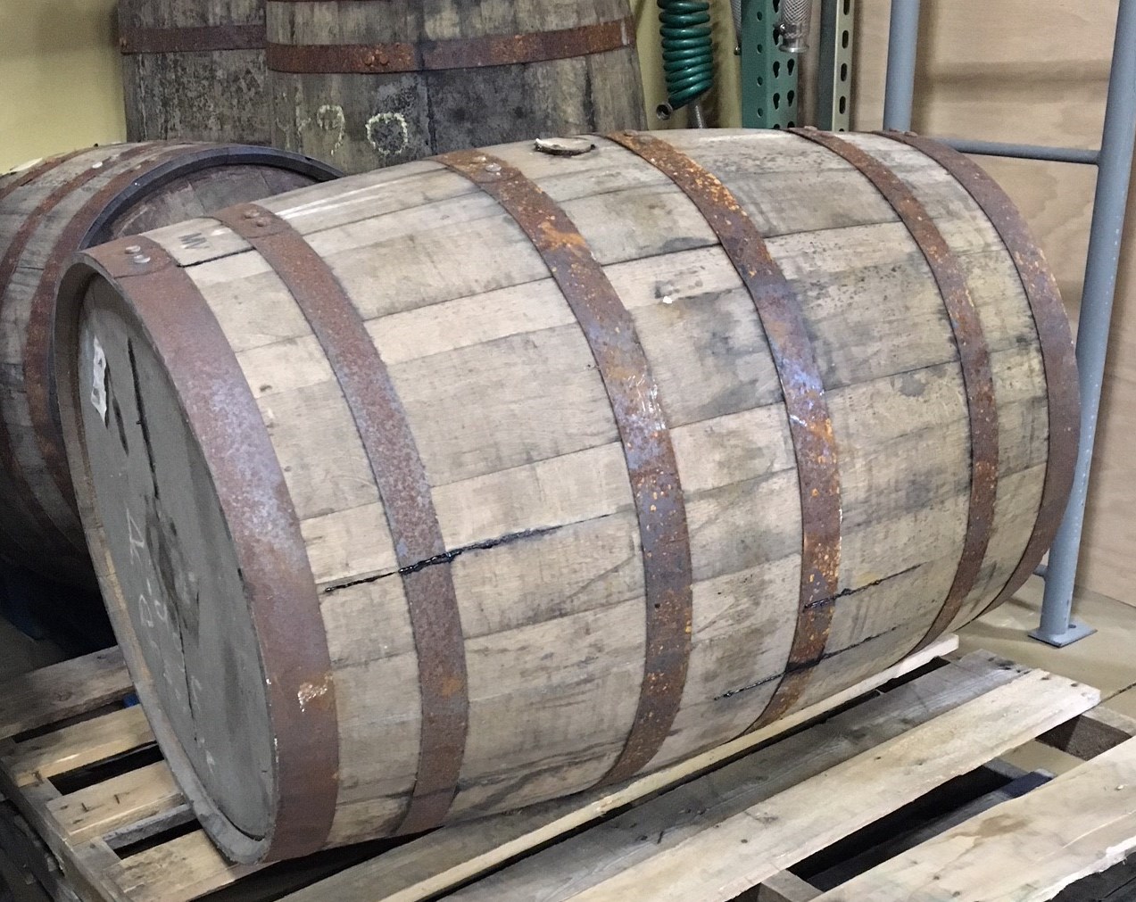 1 full whiskey barrel