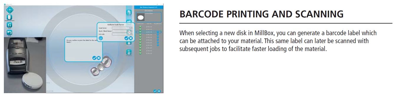 Barcode Printing Millbox