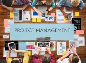 Project Management Stock Photo